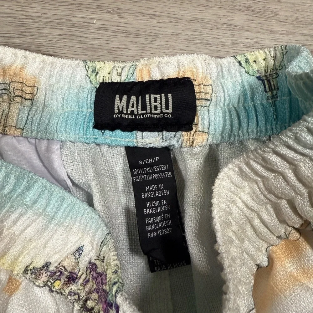 Malibu By Drill Clothing Shorts Men’s Textured Linen size small